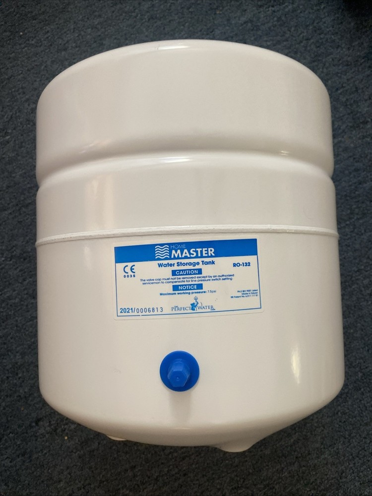 RO-132 Reverse Osmosis System Expansion Storage White Tank 4.4 Gallon