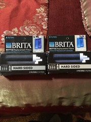 (4) BRITA Hard-Sided Sport Bottles Replacement Water Bottle Filters 2-pack NEW