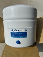 iSpring T32M Reverse Osmosis 4Gal Pressurized Water Storage Tank – White