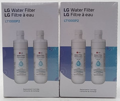 Genuine LG LT1000P2 6-Month / 200 Gal Replacement Water Filters 2Pack Lot of 2