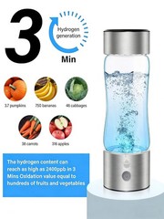 2026 Upgraded Hydrogen Water Bottle 1600-2000 Hydrogen Water Bottle Generator