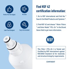tSub-Zero 7012333/7042803 And Manitowoc K00374/K00374001 Ice Maker Water Filter