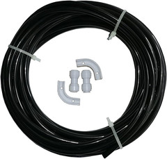 1/4 Inch O.D. Tube Lenght 100Ft (30M) Black RO Water Filter Tubing Pe,Use with R