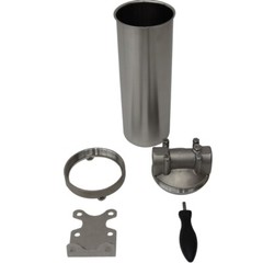 1″ NPT 10″ Long Water Filter Housing Corrosion-resistant Stainless Steel Filter