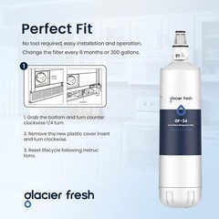Water Filter: 34 Replacement Water Filters for Sub-Zero Refrigerators – NEW