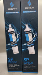 Spiropure SP-WP500 Refrigerator Water Filter Whirlpool Kenmore New (2)