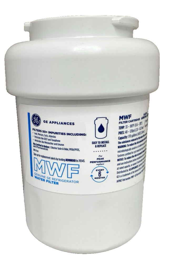 Genuine GE Appliance MWF Replacement Refrigerator Water Filter BULK PACKAGED