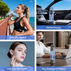 Hydrogen Water Bottle Generator, 10000+ PPB Molecular Hydrogen Water Machine,…