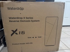 Waterdrop X Series Undersink Reverse Osmosis System, X16 × 1- New Ships Fast