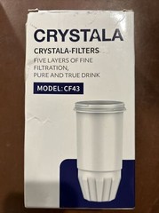 Crystala Water Filter CF43,five layers of filtration, New, sealed