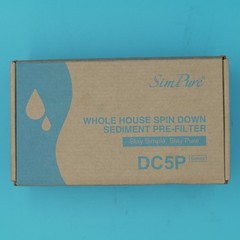 Simpure DC5P/40/200 Whole House Sediment Water Filter
