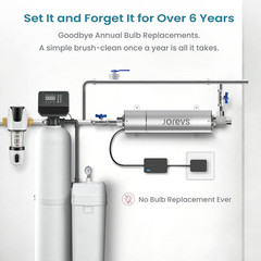 Whole House UV Water Filter – Energy-Saving, Easy Install & Mercury-Free System