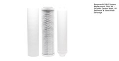 Puromax PC4 RO System Replacement Filter Kit – Includes Carbon Block, PP Sedimen
