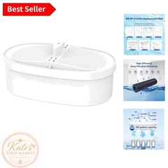 3-Pack Replacement Filter for Water-drop WD-PF-01A Plus – BPA-free Carbon Fiber