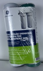 GE FXSVC Dual Stage Drinking Water Replacement Filter Pair Brand New Sealed