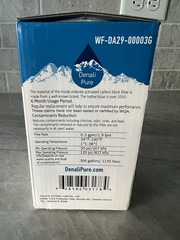 New Denali Pure Replacement Refrigerator Water Filter Model #WF-DA29-00003G