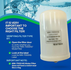 Leveluk Enagic Kangen Water Filter MW-7000 HG for SD501 Sold before 2011