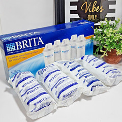 BRITA Water Pitcher Filters FITS ALL PITCHERS ~ One Box with 5 + 4 Filters Loose