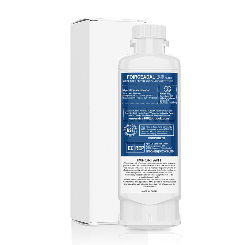 4-1PC For Samsung DA97-17376B HAF-QIN EXP White Refrigerator Water Filter