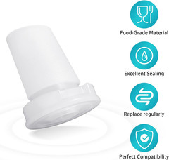 4 Pack Brita Water Bottle Mouthpiece Replacement – Silicone Bite Valve for Brita