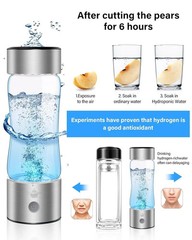 2026 Upgraded Hydrogen Water Bottle, 2400 Hydrogen Water Bottle Generator, Hydro