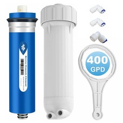 100Pack 400 GPD RO Membrane Reverse Osmosis Water Filter Replacement Housing Kit