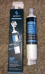 SPIROPURE SP-WP500 Certified Refrigerator Water Filter Replacement New Sealed