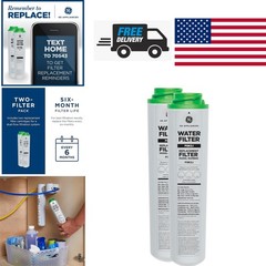 High Capacity Water Filters 2 Pack Compatible with Multiple Filtration Systems