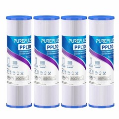 10″ x 2.5″ Pleated Sediment Water Filter Cartridge Replacement All 10″ RO 4 PACK