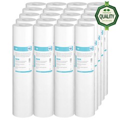 1/5 Micron 20×4.5″ Big Blue Sediment Water Filter Replacement Whole House 1-20PK