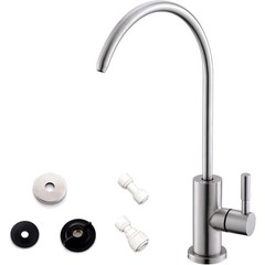 Stylish Stainless Steel Drinking Water Faucet for Kitchen Sinks – Easy Install
