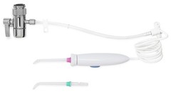 Non-Electric Faucet Water Flosser | Long-Lasting Coil Tube | Multicolor