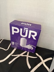 PUR Faucet Mount Filtration System, One Filter included, White