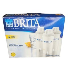 New Brita Pitcher Replacement Filter 3 Pitcher Filters