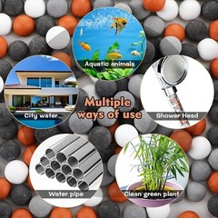 200g Anion Mineral Bead Filtration Stone Balls – Purify Your Shower Water