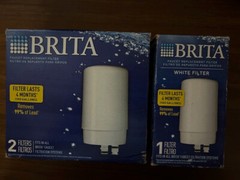 Brita Faucet Replacement Filter – last 4 months – 100 Gallons – lot of 3 Filters