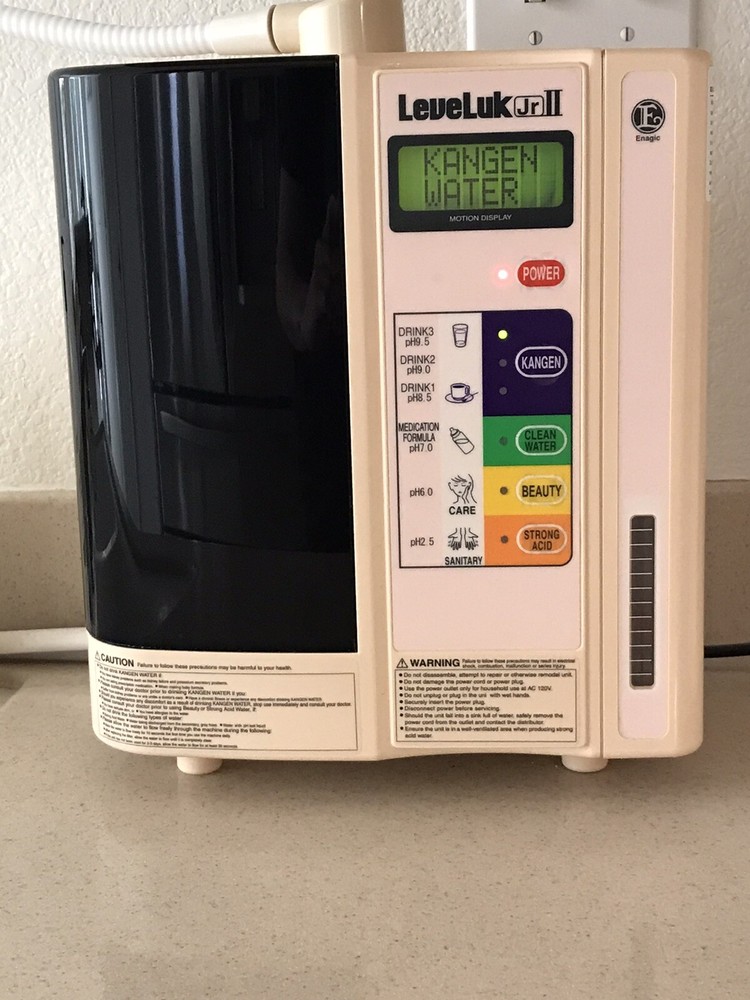 Enagic LeveLuk Jr 2 (JR II) Kangen Water Filter Machine Model Unit