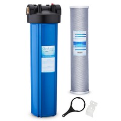 Geekpure Whole House Water Filtration – 20 Inch Big Housing 5 Mic Carbon Filter