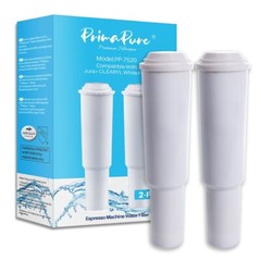 2-Pack PrimaPure Coffee Filter For Jura Clearyl White 64553, 7520