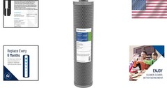 20-Inch Carbon Filter for Whole House Water Filtration – NSF Certified