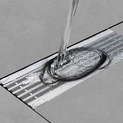 Multipurpose 12 x 400cm Kitchen Drain Guard Roll Keep Sinks From Debris