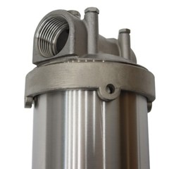 1″ NPT 10″ Long Water Filter Housing Corrosion-resistant Stainless Steel Filter