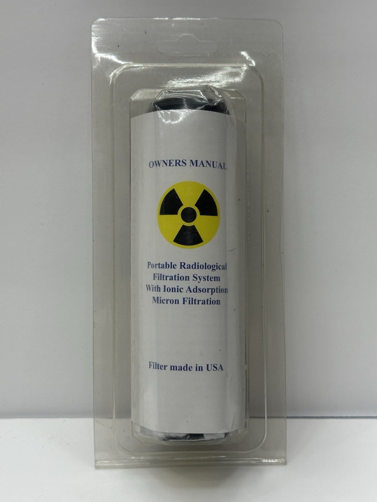 Seychelle Portable Radiological System Ionic Adsorption Micron Filtration