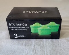 Turapur Hydrogen Water Filter Maxtra Compatible 3 Filter Value Pack New
