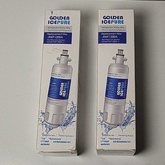 Lot 2 Golden IcePure RWF1200A For LG LT700P ADQ36006101 kenmore 469690 Filters