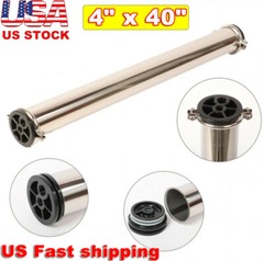 Membrane Housing 304 SUS Stainless Steel Pressure Vessel 4″x40″ 4040 300 psi