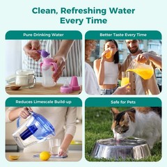 3-Pack Pitcher Water Filter Replacement PPF900Z NSF Certified System Filter
