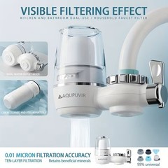 7-Layer Filtration Filter System Kitchen Faucet Water Purify Lead Chlorine Odor