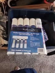 Pure Blue H2O 4-Stage Reverse Osmosis Replacement Filter Set #PB-TLR04RCT-5PK