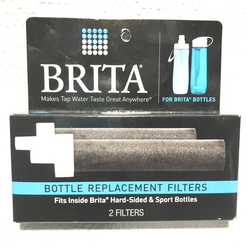 Brita Bottle Replacement Filters, 2 pack BB06 – For Hard-Sided & Sport Bottles